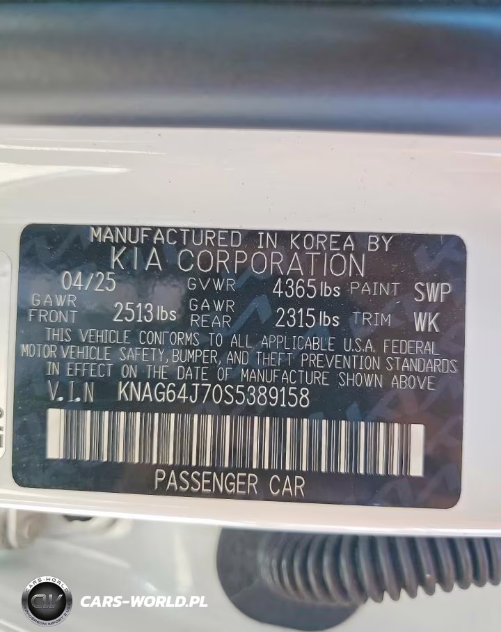 2025 Kia K5 Gt Line VIN:KNAG64J70S5389158 - 12