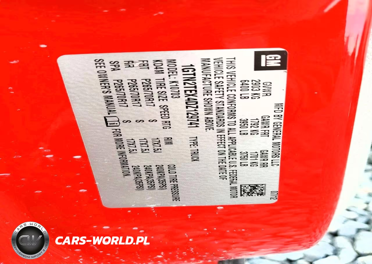 2013 GMC Sierra K1500 VIN:1GTN2TEX4DZ129741 - 12