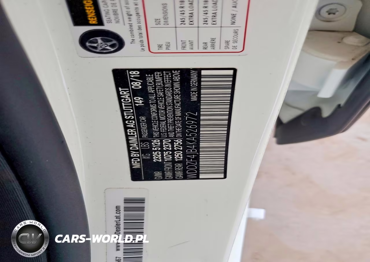 2019 Mercedes-Benz E 300 VIN:WDDZF4JB4KA526972 - 13