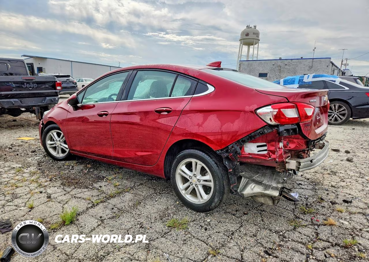 2018 Chevrolet Cruze Lt VIN:1G1BE5SMXJ7142753 - 2