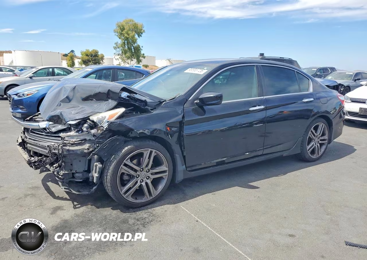 2017 Honda Accord Sport VIN:1HGCR2F69HA081663 - 1