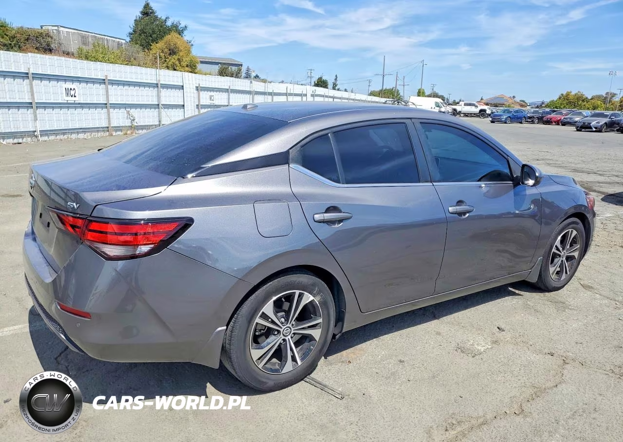 2021 Nissan Sentra Sv VIN:3N1AB8CV8MY261072 - 3