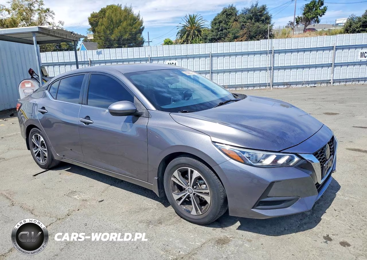 2021 Nissan Sentra Sv VIN:3N1AB8CV8MY261072 - 4