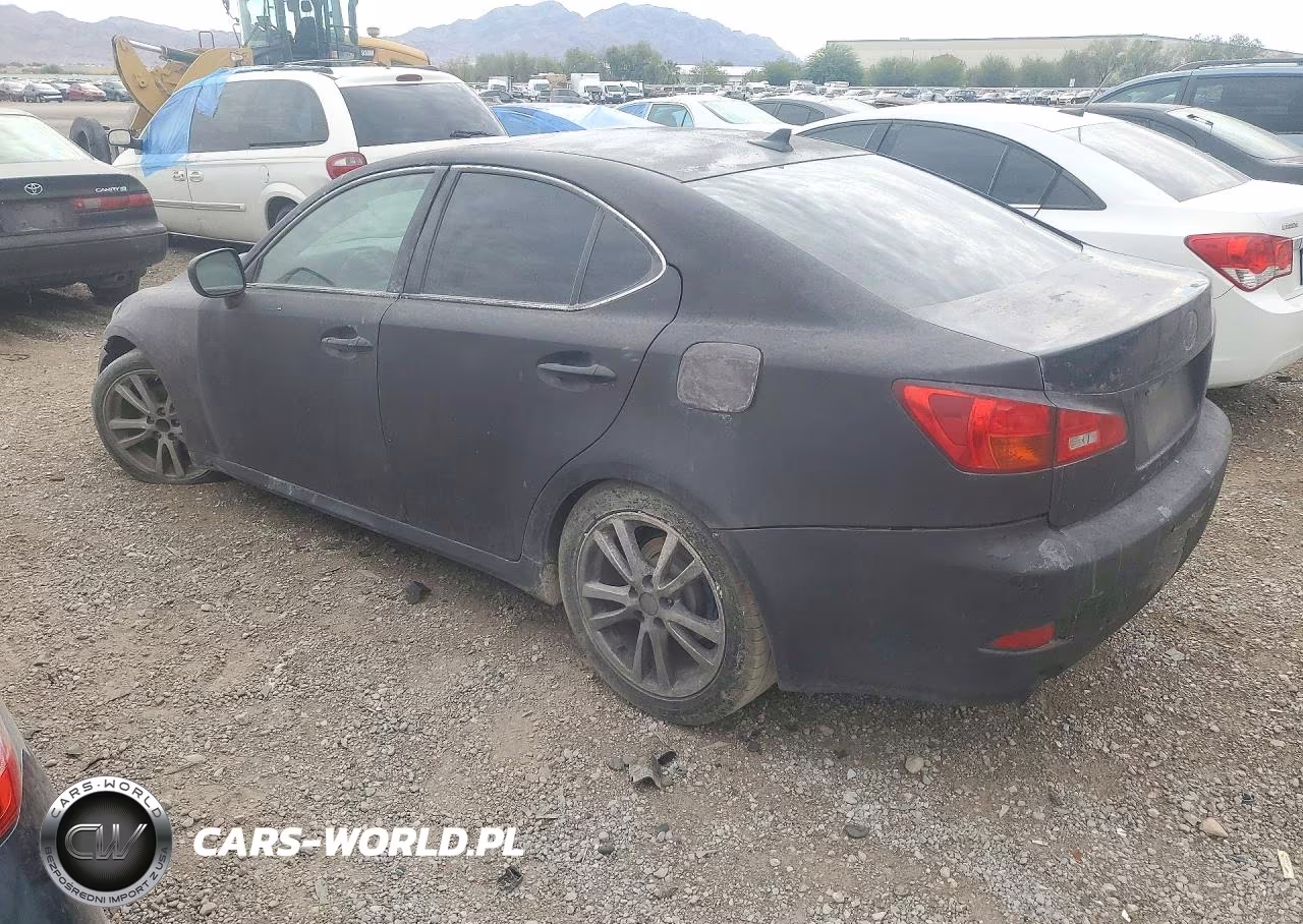2007 Lexus Is 250 VIN:JTHBK262772052987 - 2