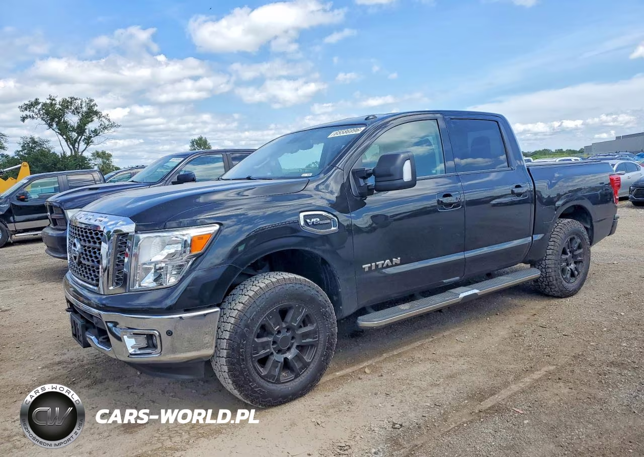 2017 Nissan Titan Sv VIN:1N6AA1E54HN544122 - 1