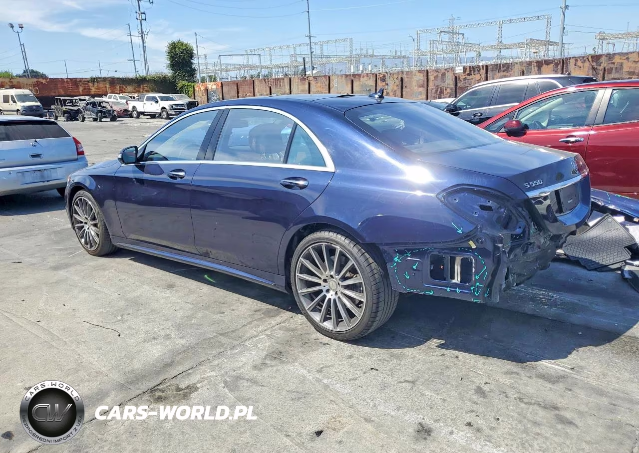 2015 Mercedes-Benz S 550 VIN:WDDUG8CB4FA163378 - 2