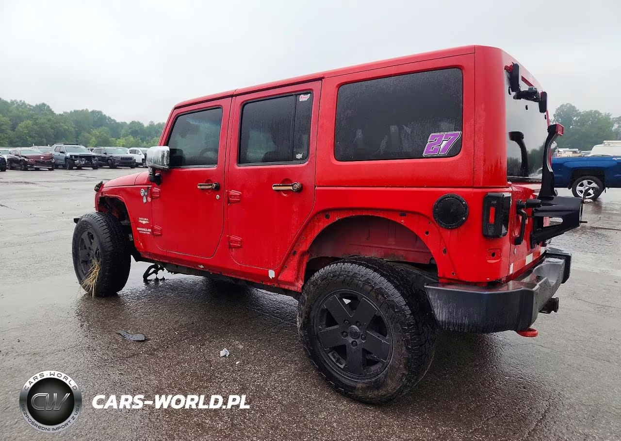 2011 Jeep Wrangler Unlimited Sahara VIN:1J4BA5H15BL638496 - 2