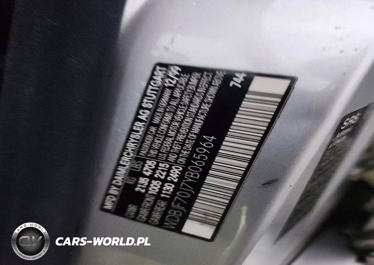 2000 Mercedes-Benz E 430 VIN:WDBJF70J7YB065964 - 12