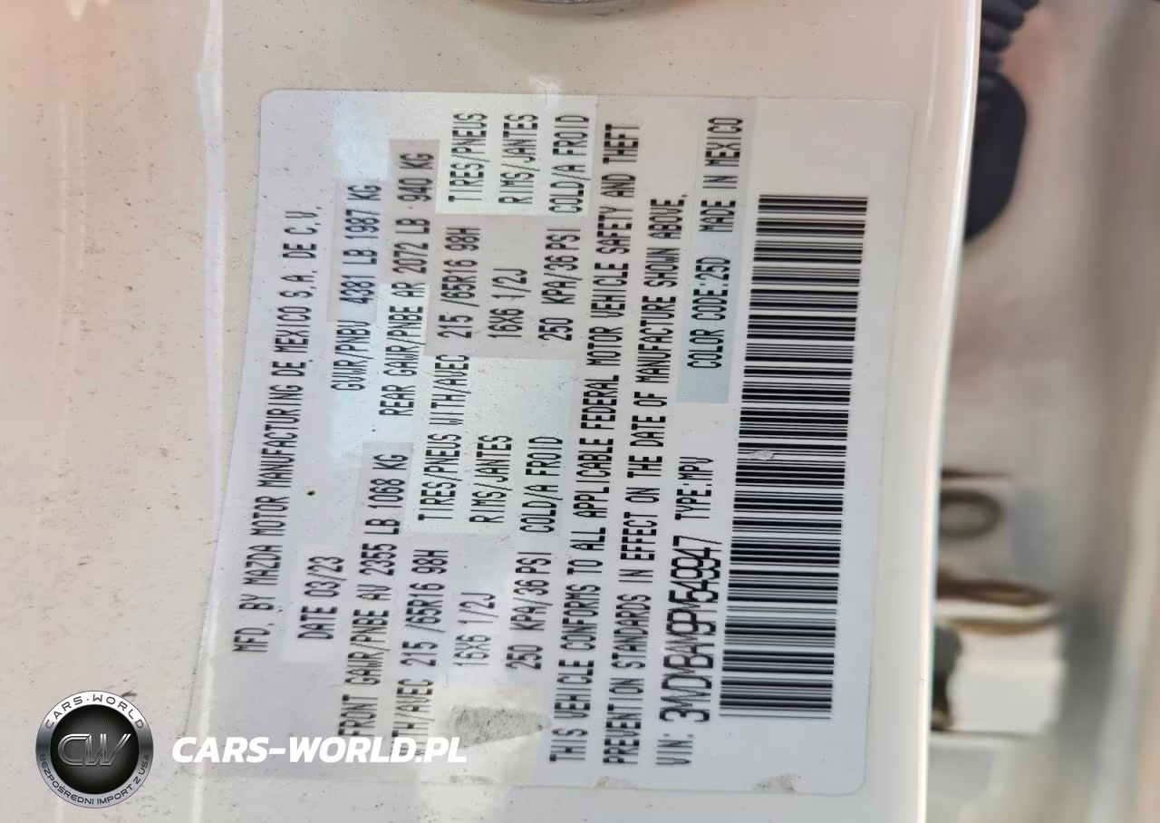 2023 Mazda Cx-30 VIN:3MVDMBAM9PM549947 - 13