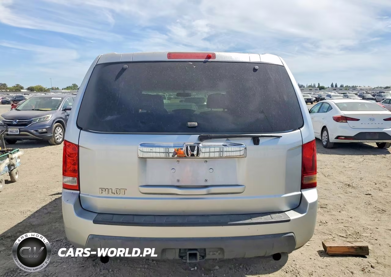 2011 Honda Pilot Lx VIN:5FNYF3H21BB008606 - 6