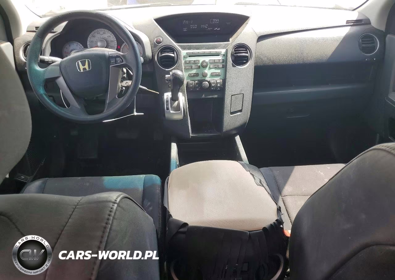 2011 Honda Pilot Lx VIN:5FNYF3H21BB008606 - 8