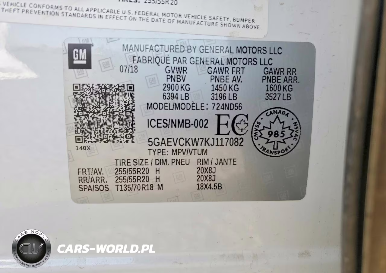2019 Buick Enclave Avenir VIN:5GAEVCKW7KJ117082 - 13
