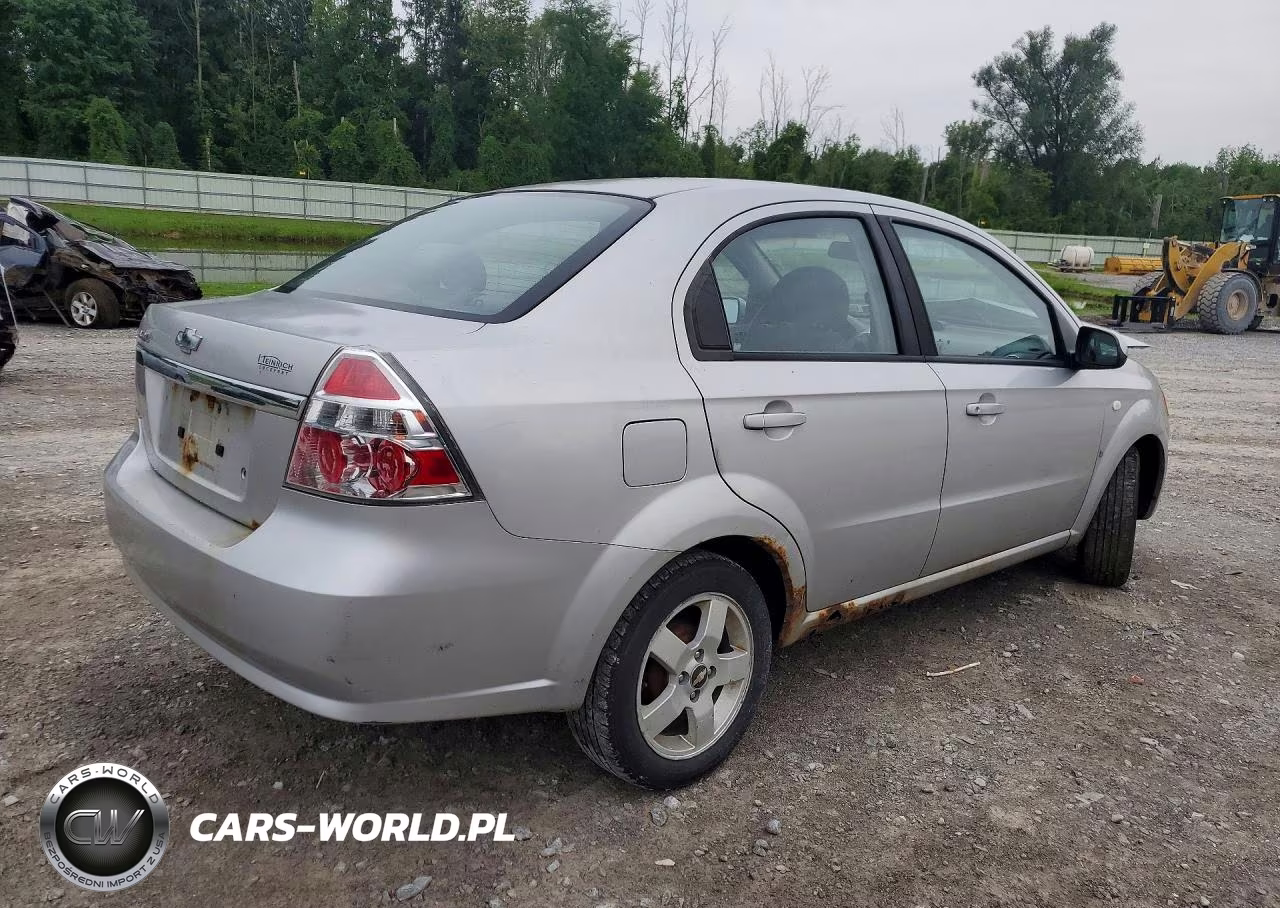 2007 Chevrolet Aveo Lt VIN:KL1TG56647B098165 - 3