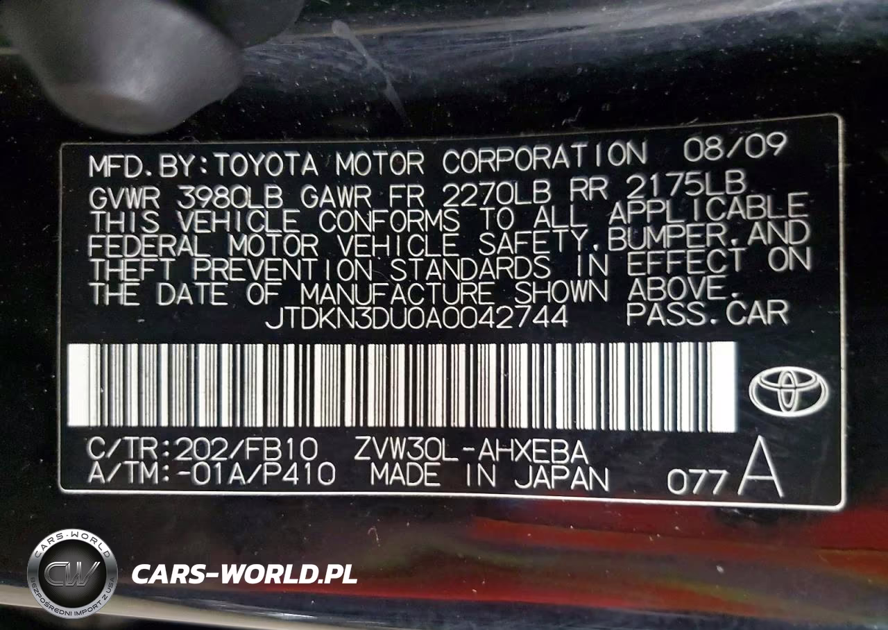 2010 Toyota Prius Iii VIN:JTDKN3DU0A0042744 - 12