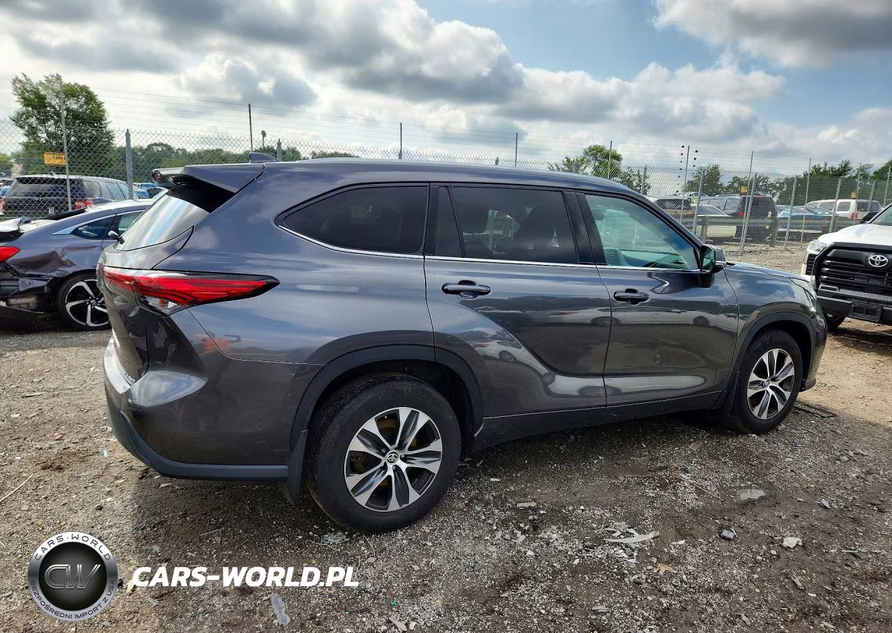 2021 Toyota Highlander Xle VIN:5TDGZRBHXMS099439 - 3
