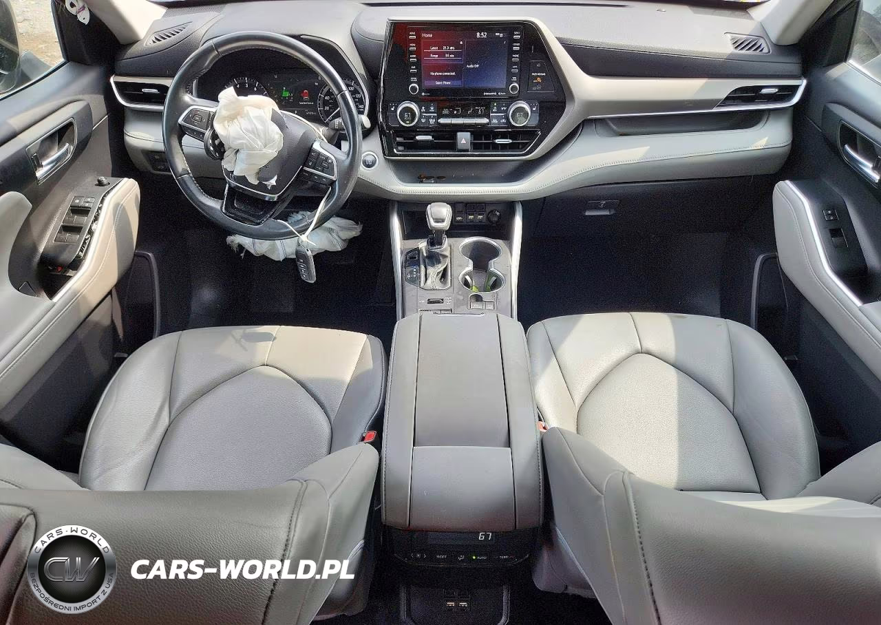 2021 Toyota Highlander Xle VIN:5TDGZRBHXMS099439 - 8