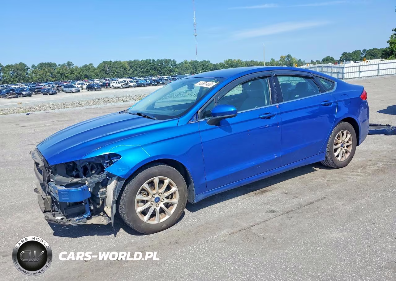 2017 Ford Fusion S VIN:3FA6P0G77HR320670 - 1
