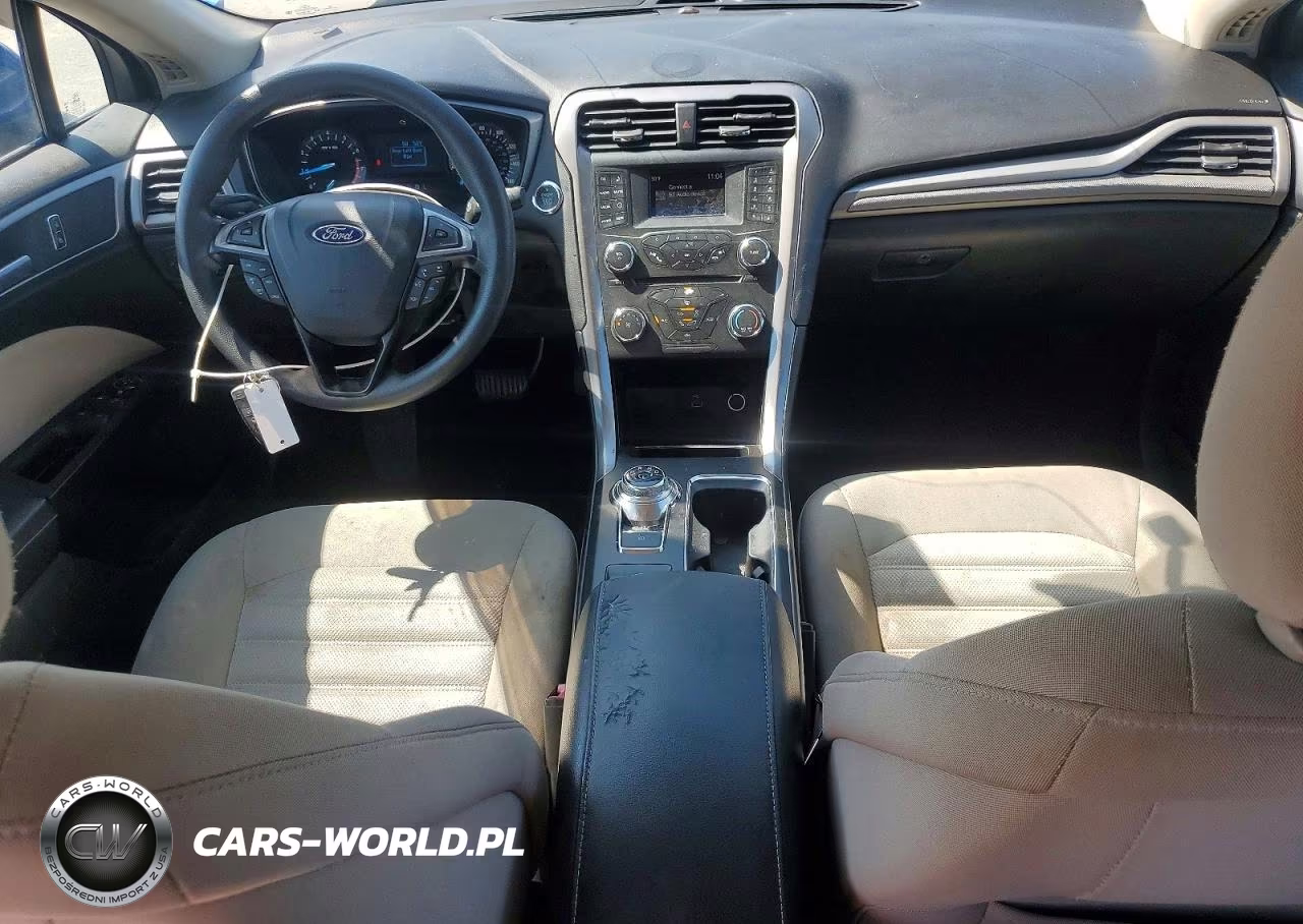 2017 Ford Fusion S VIN:3FA6P0G77HR320670 - 8