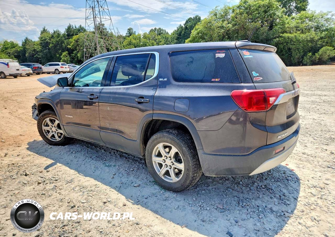 2017 GMC Acadia Sle VIN:1GKKNRLA4HZ237542 - 2