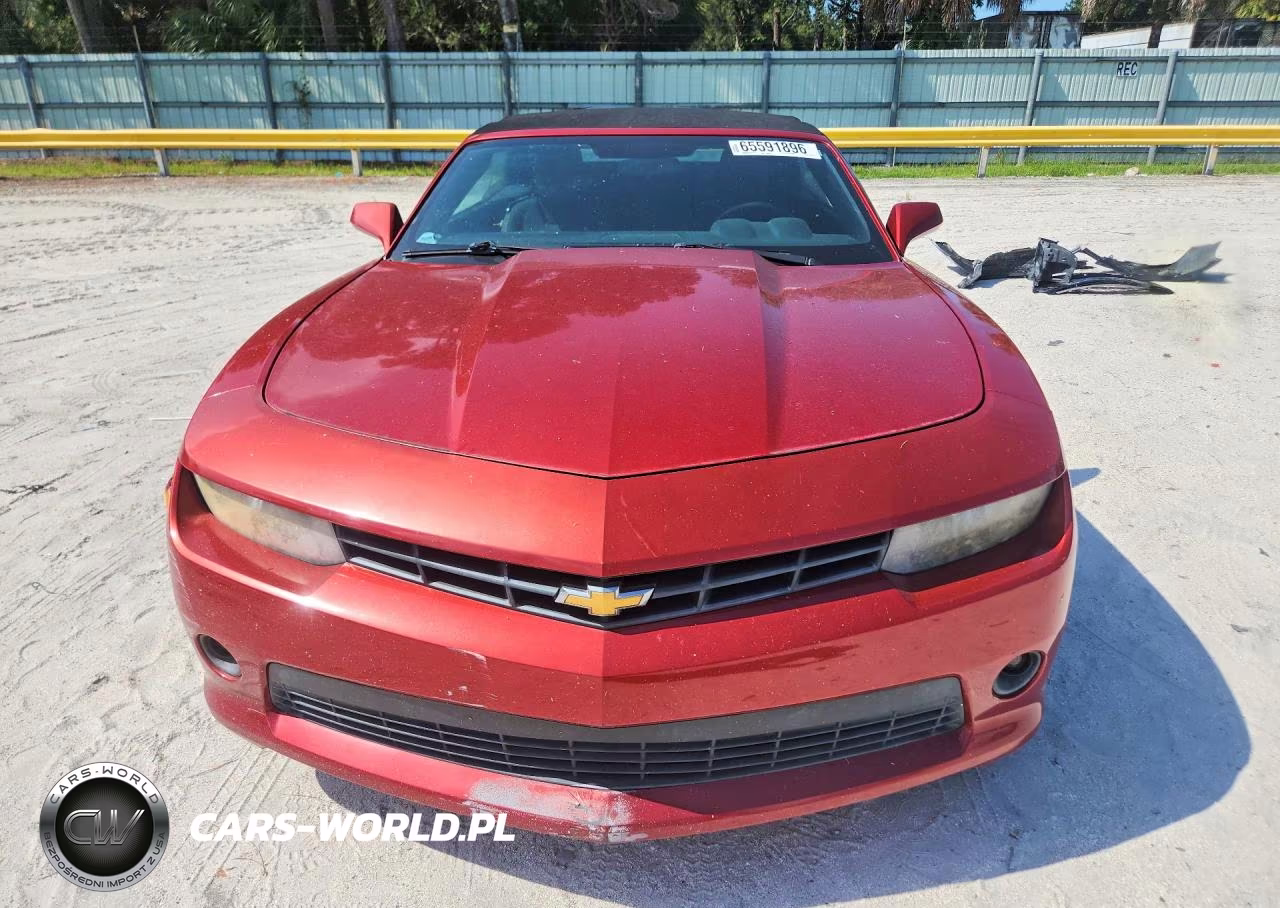 2014 Chevrolet Camaro Lt VIN:2G1FB3D31E9152126 - 5