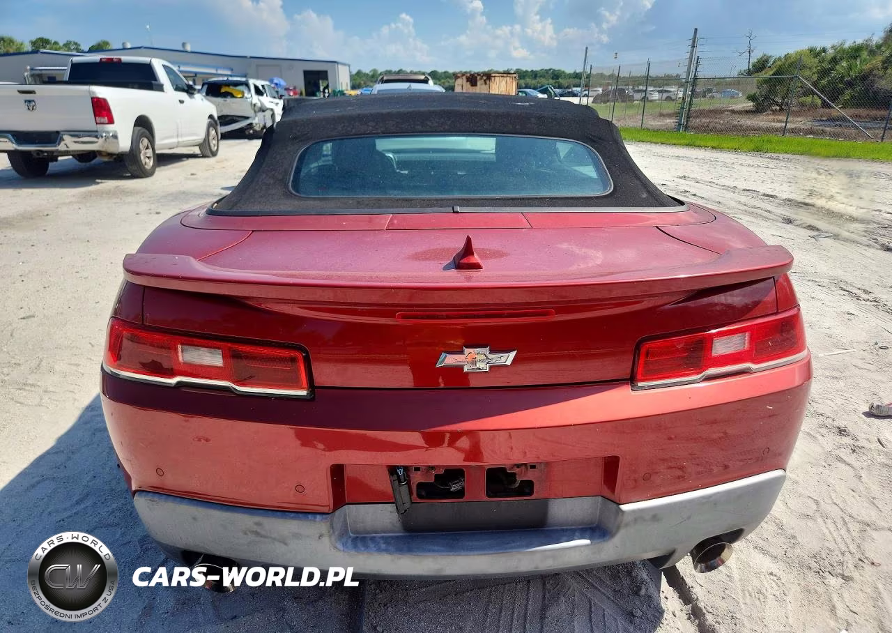 2014 Chevrolet Camaro Lt VIN:2G1FB3D31E9152126 - 6