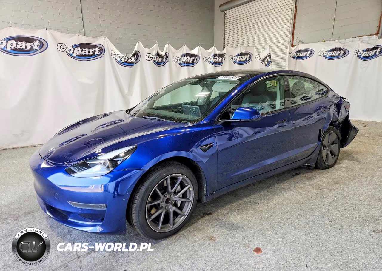 2022 Tesla Model 3 VIN:5YJ3E1EA4NF369118 - 1
