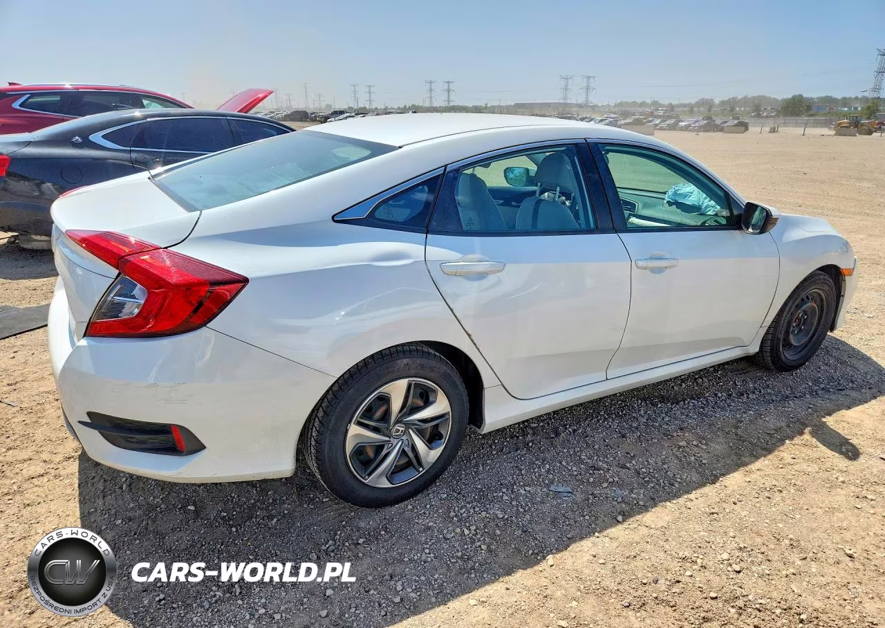 2021 Honda Civic Lx VIN:2HGFC2F67MH505447 - 3