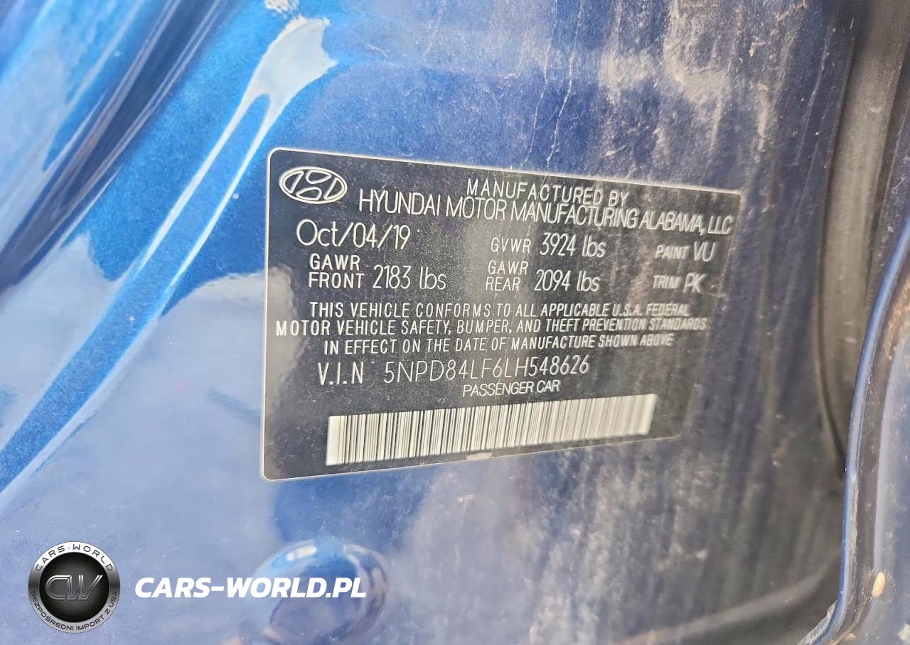 2020 Hyundai Elantra Sel VIN:5NPD84LF6LH548626 - 12