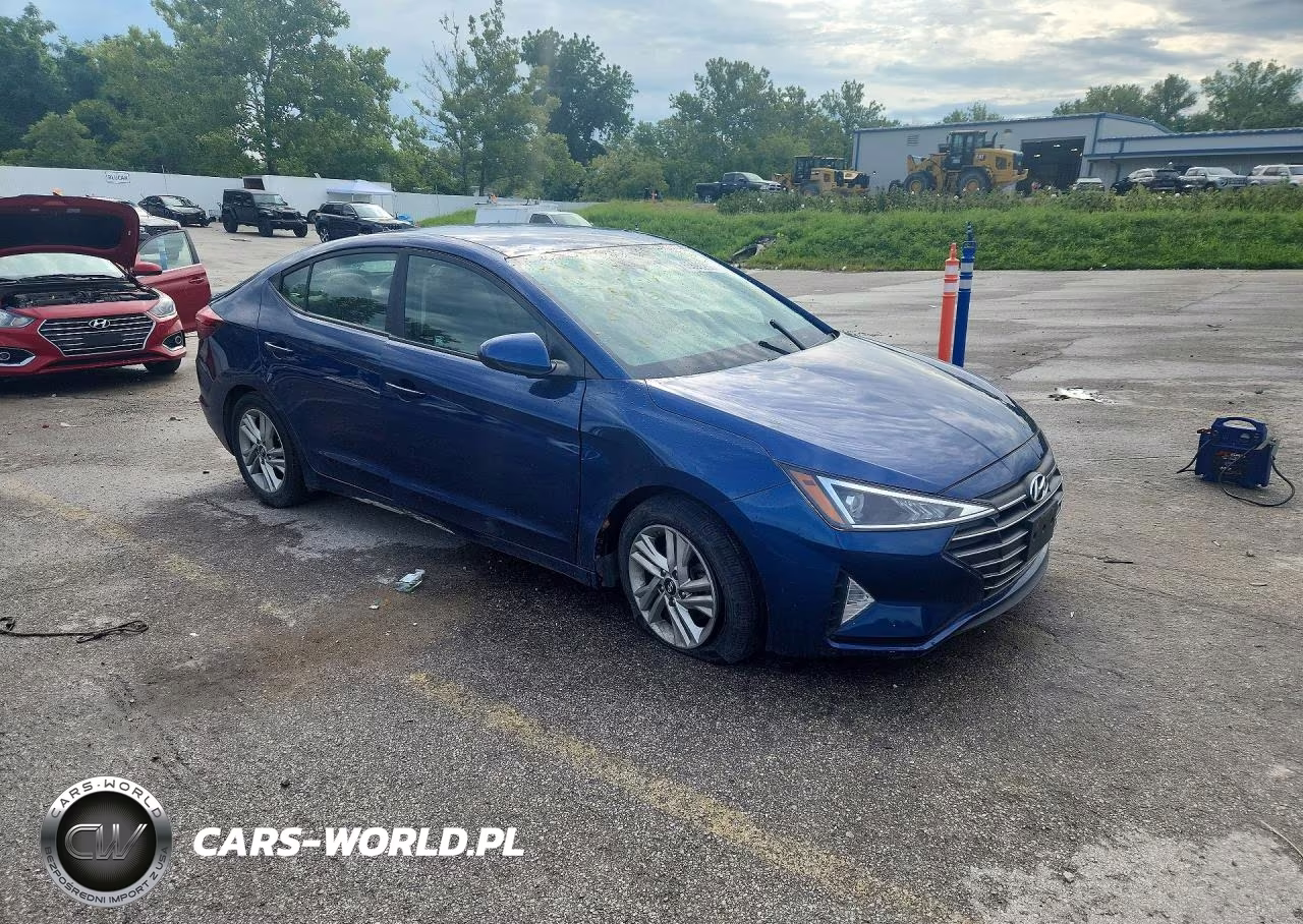 2020 Hyundai Elantra Sel VIN:5NPD84LF6LH548626 - 4