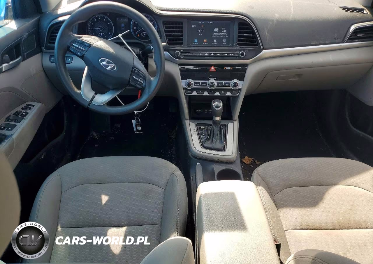 2020 Hyundai Elantra Sel VIN:5NPD84LF6LH548626 - 8