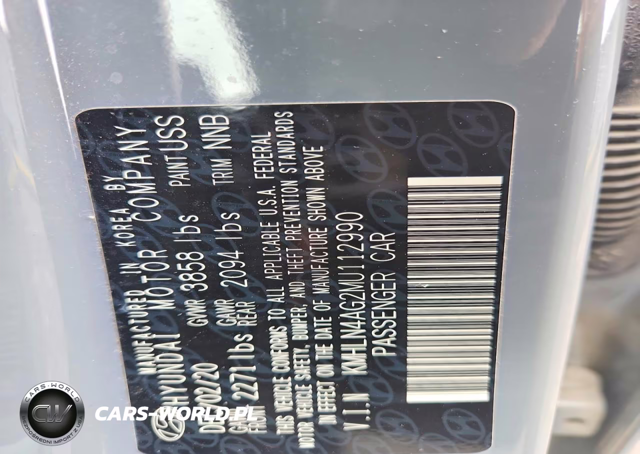 2021 Hyundai Elantra Sel VIN:KMHLN4AG2MU112990 - 12