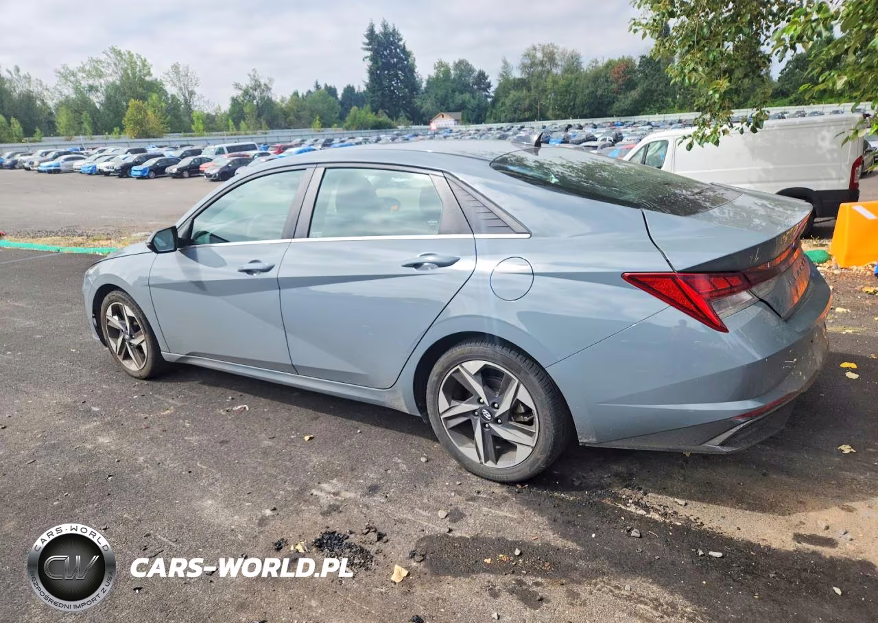 2021 Hyundai Elantra Sel VIN:KMHLN4AG2MU112990 - 2