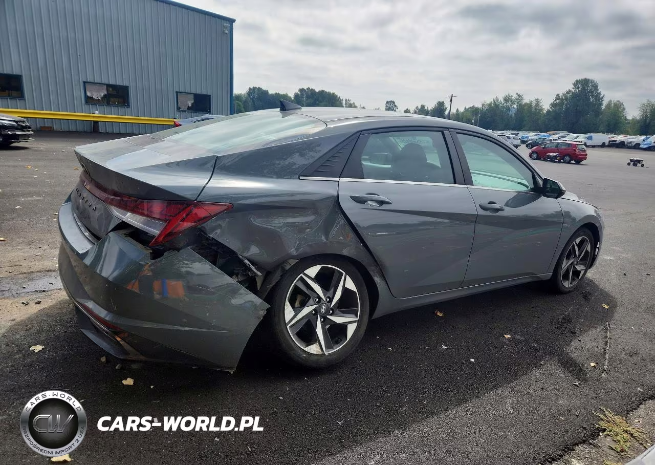 2021 Hyundai Elantra Sel VIN:KMHLN4AG2MU112990 - 3