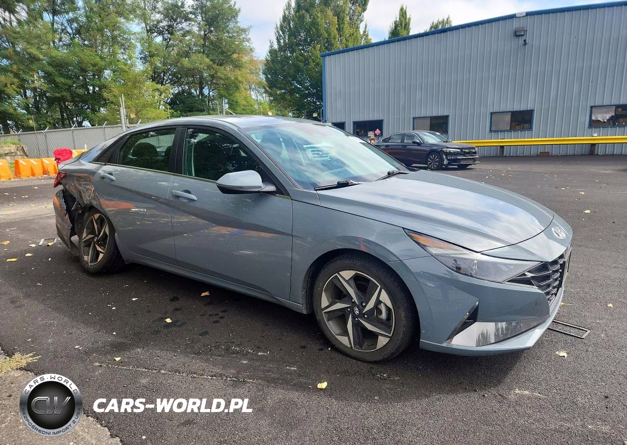 2021 Hyundai Elantra Sel VIN:KMHLN4AG2MU112990 - 4