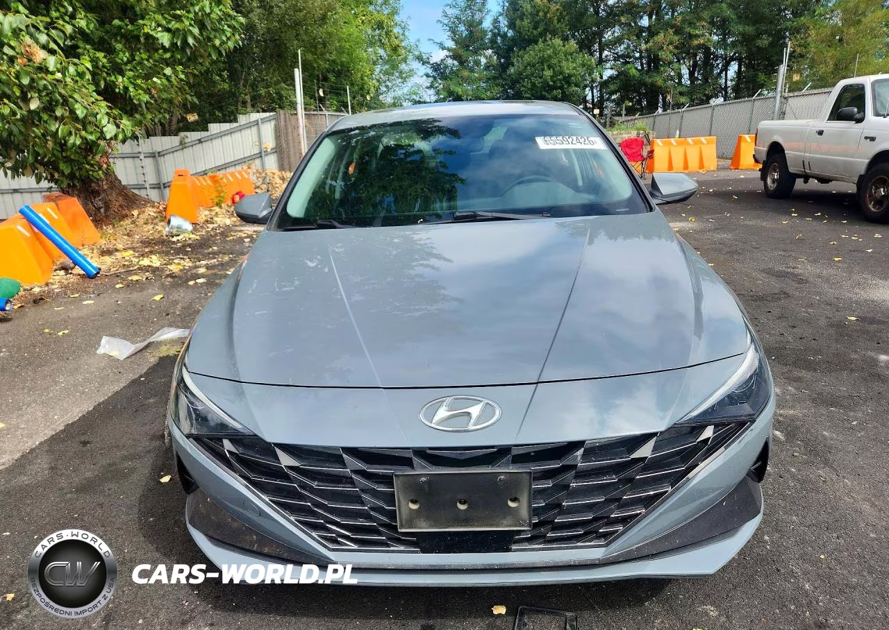 2021 Hyundai Elantra Sel VIN:KMHLN4AG2MU112990 - 5