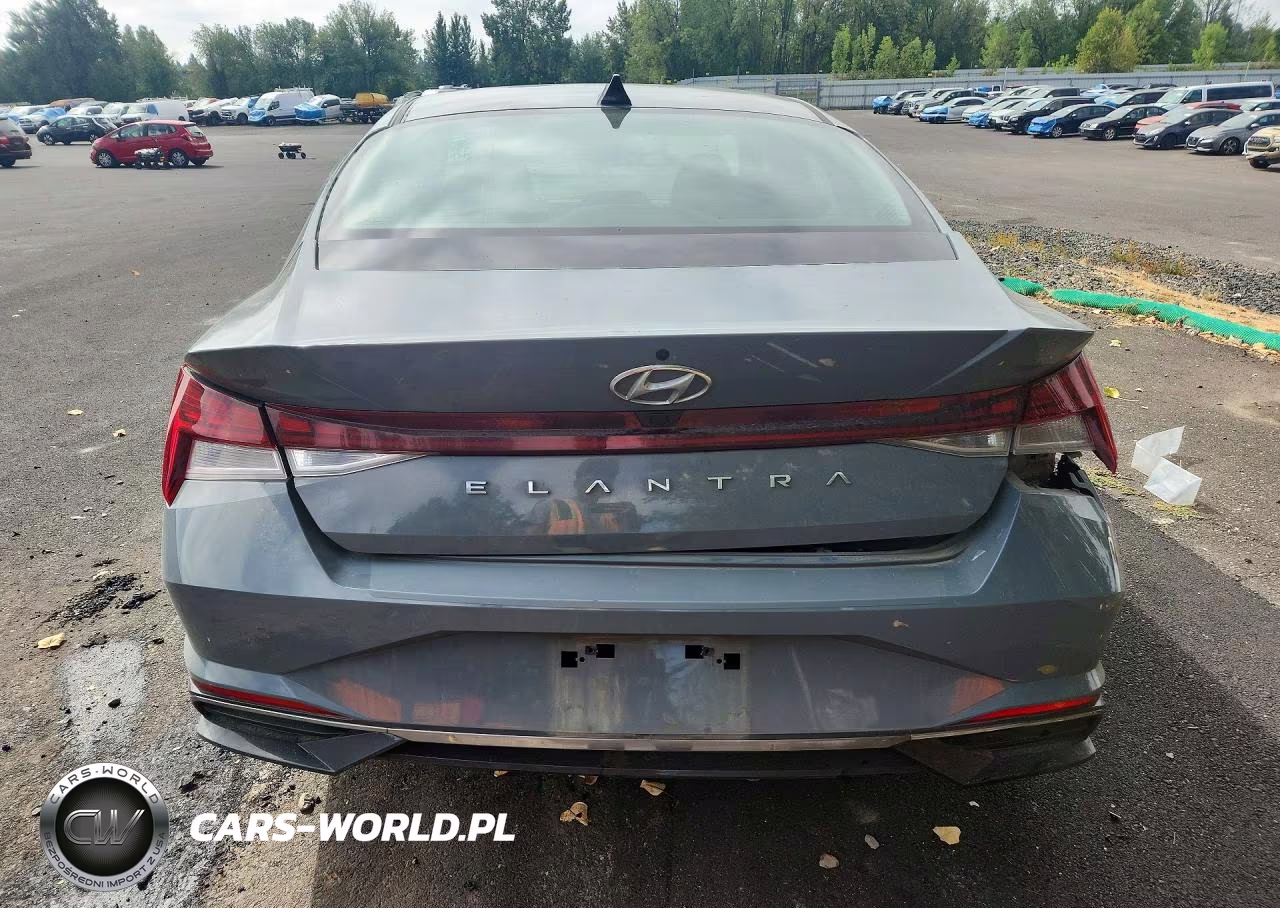 2021 Hyundai Elantra Sel VIN:KMHLN4AG2MU112990 - 6
