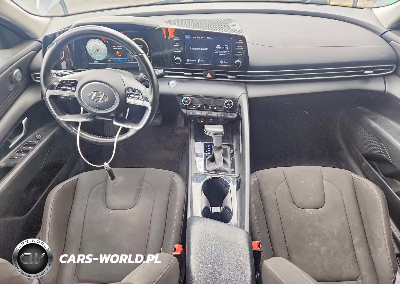 2021 Hyundai Elantra Sel VIN:KMHLN4AG2MU112990 - 8