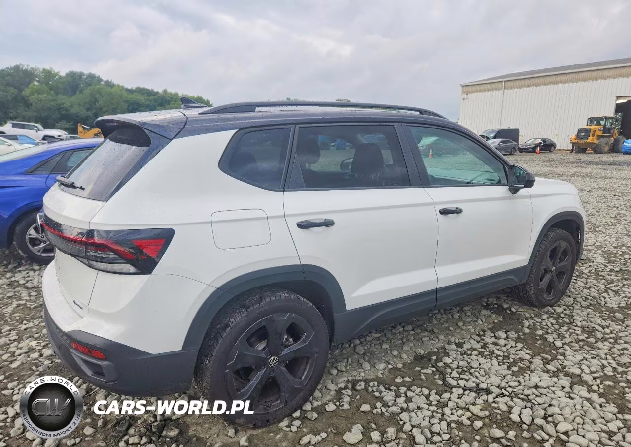 2025 Volkswagen Taos Se Black VIN:3VV2C7B25SM040499 - 3