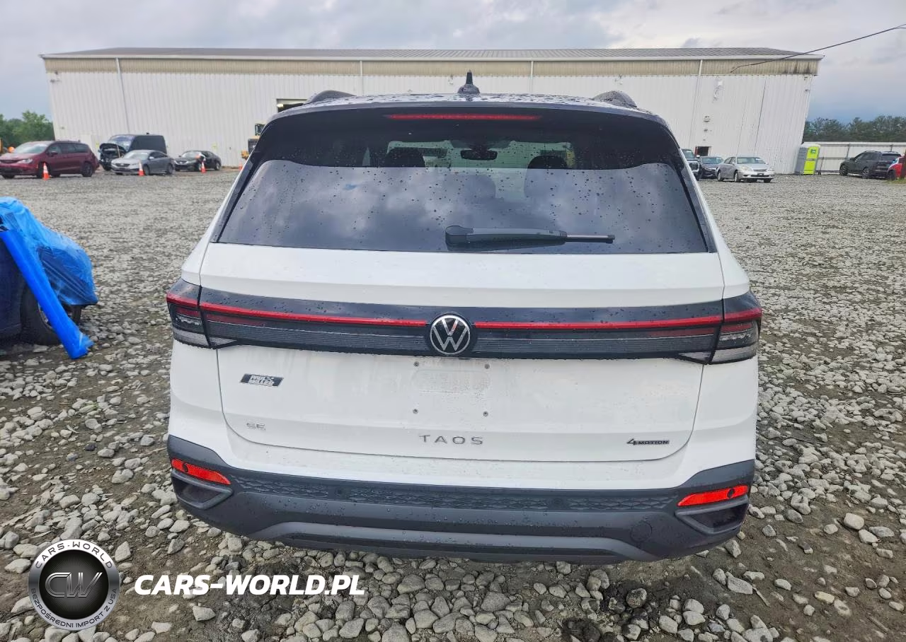 2025 Volkswagen Taos Se Black VIN:3VV2C7B25SM040499 - 6