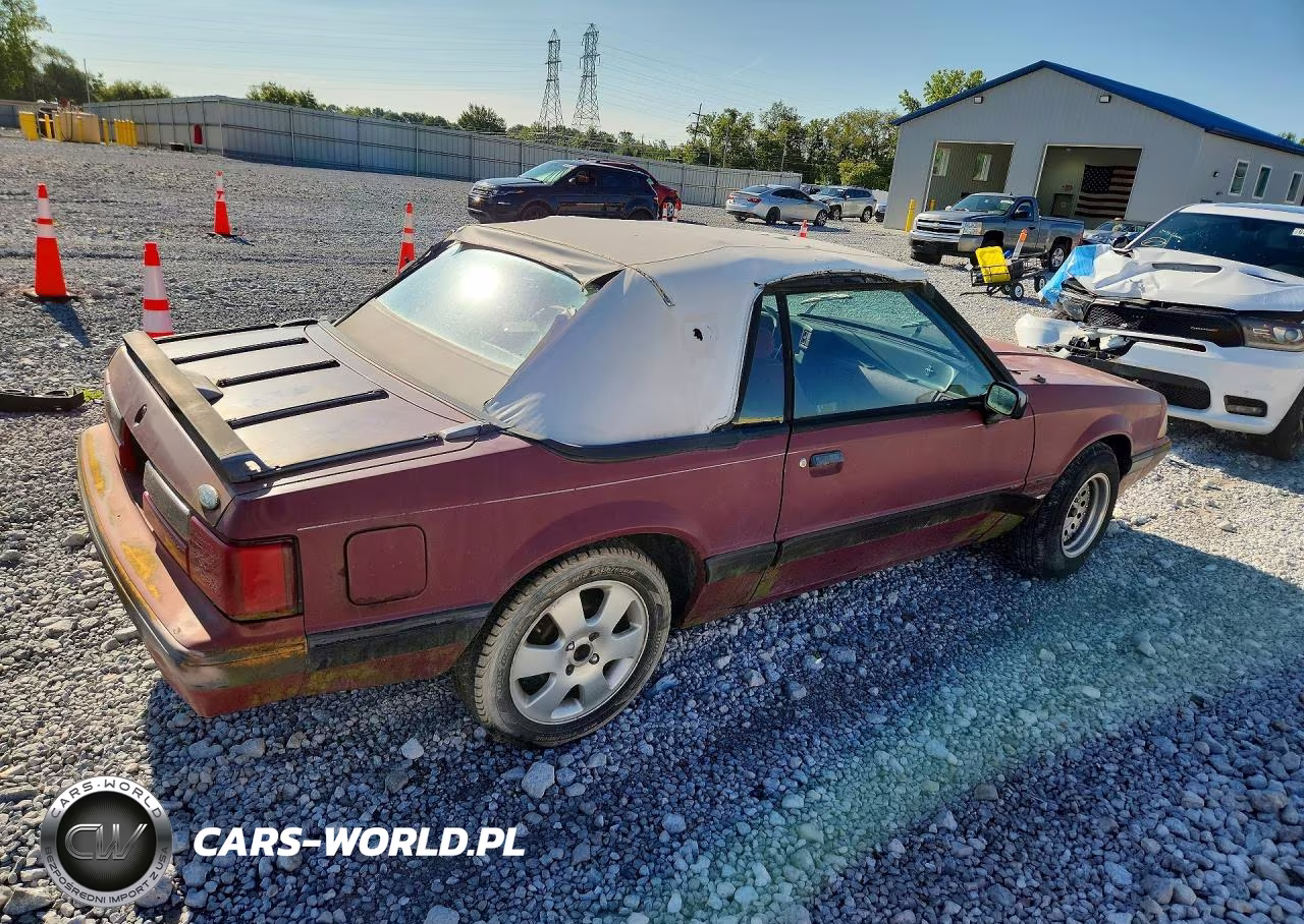 1988 Ford Mustang Lx VIN:1FABP44AXJF168487 - 3