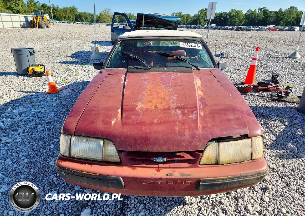 1988 Ford Mustang Lx VIN:1FABP44AXJF168487 - 5