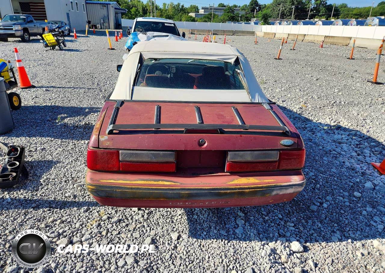 1988 Ford Mustang Lx VIN:1FABP44AXJF168487 - 6