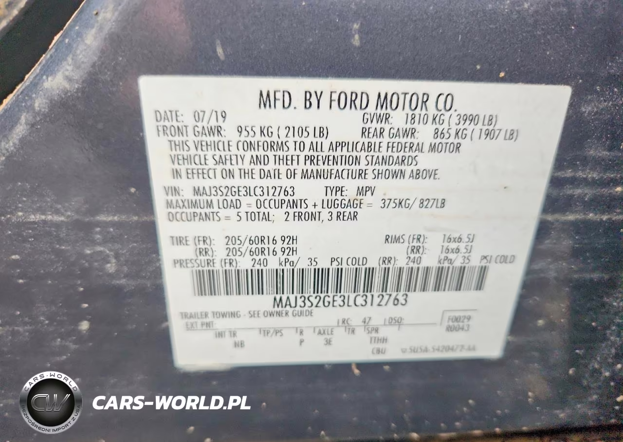 2020 Ford Ecosport Se VIN:MAJ3S2GE3LC312763 - 13