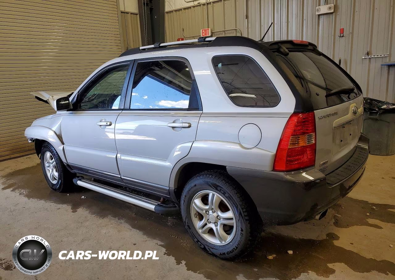 2008 Kia Sportage Lx VIN:KNDJE723087493638 - 2