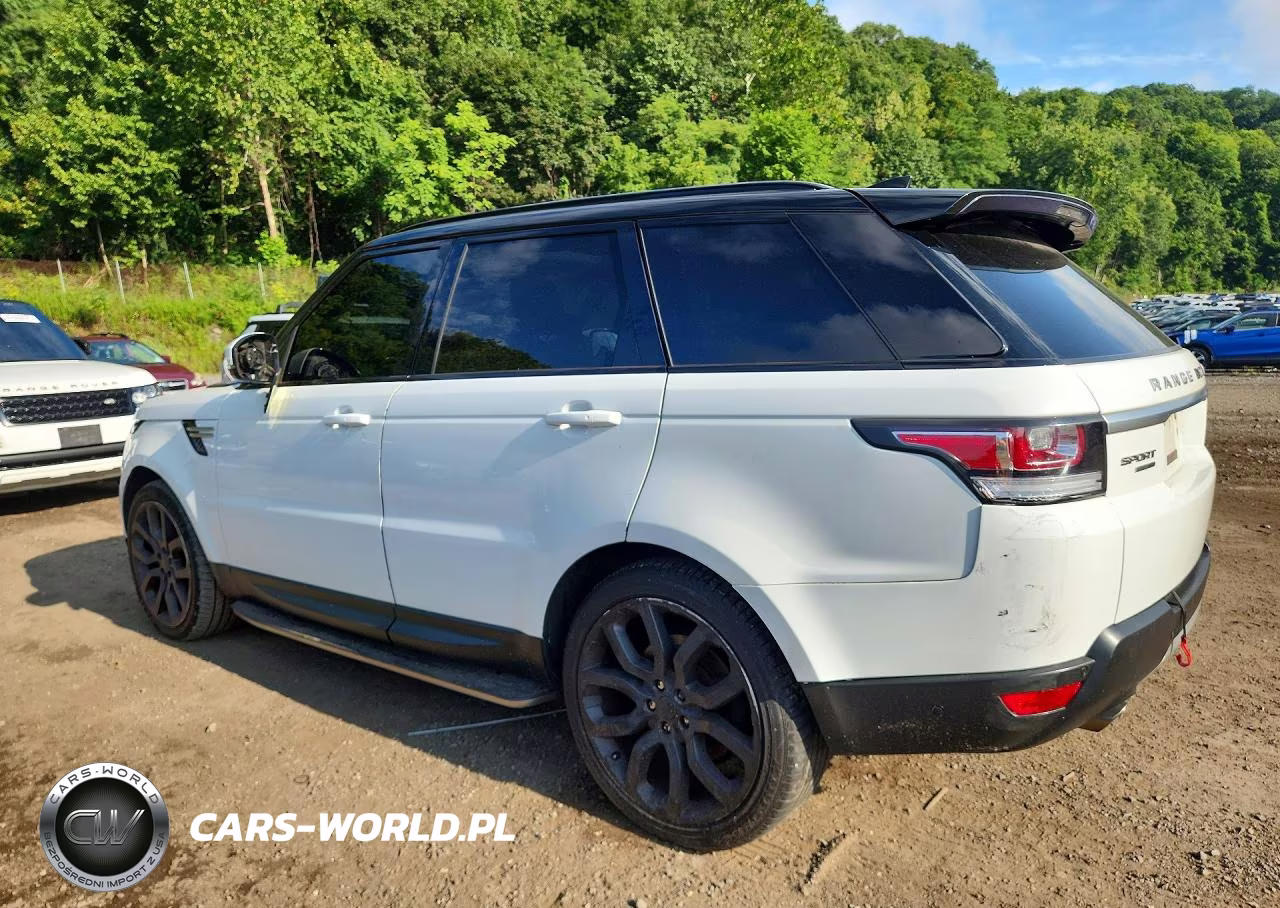 2017 Land Rover Range Rover Sport Hse VIN:SALWR2FV0HA692936 - 2