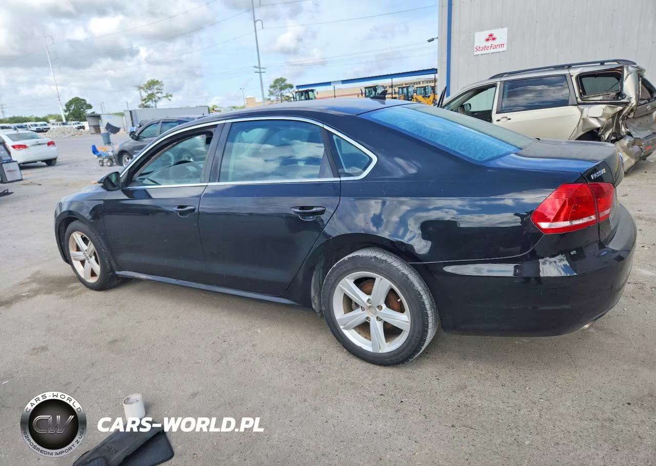 2012 Volkswagen Passat Se VIN:1VWBP7A39CC018051 - 2