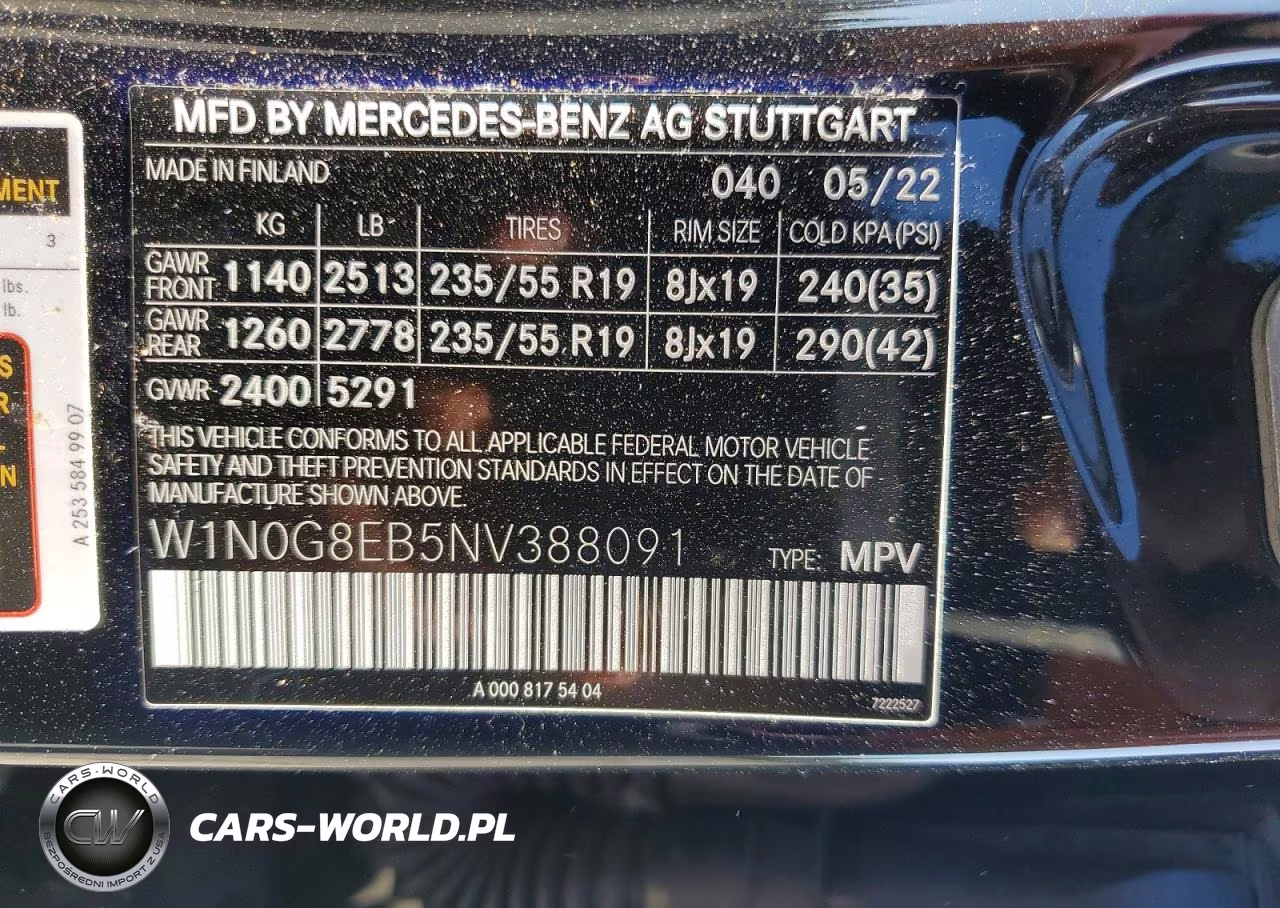 2022 Mercedes-Benz Glc 300 4Matic VIN:W1N0G8EB5NV388091 - 13