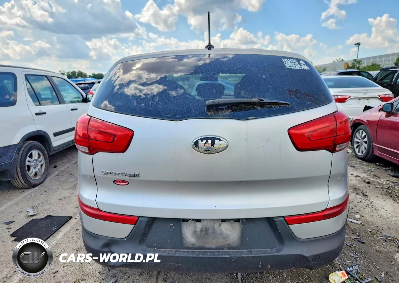 2014 Kia Sportage Lx VIN:KNDPB3AC2E7557090 - 6