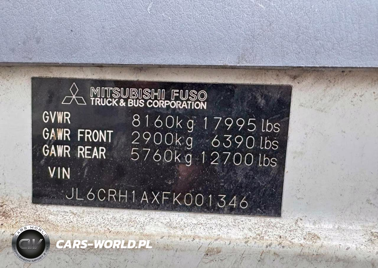 2015 Mitsubishi Fuso Truck Of America Inc Fe Fec92S VIN:JL6CRH1AXFK001346 - 12