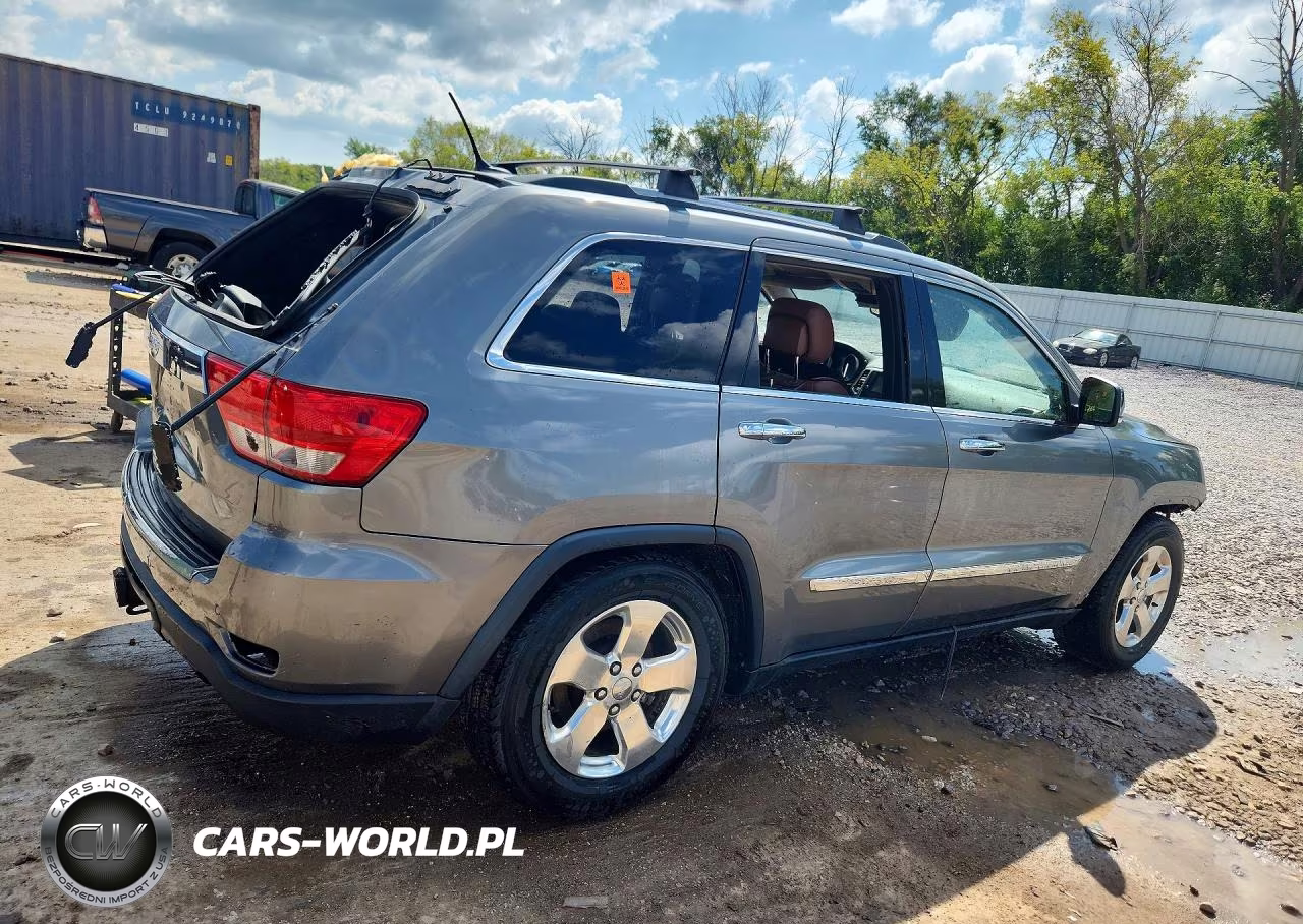 2013 Jeep Grand Cherokee Overland VIN:1C4RJFCT0DC525559 - 3